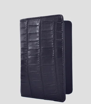 Porta pasaporte en piel animalskin Unisex