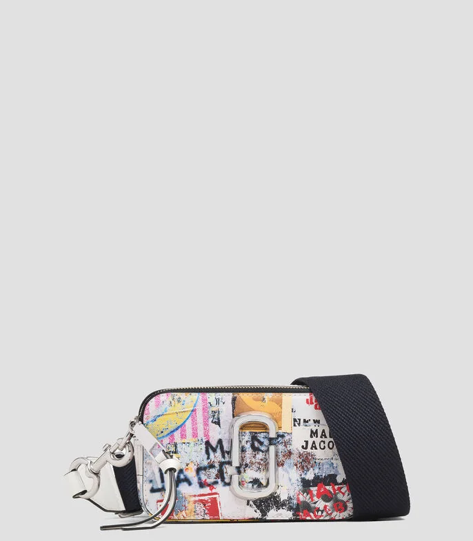 Bolsa crossbody multicolor Snapshot estampado Mujer