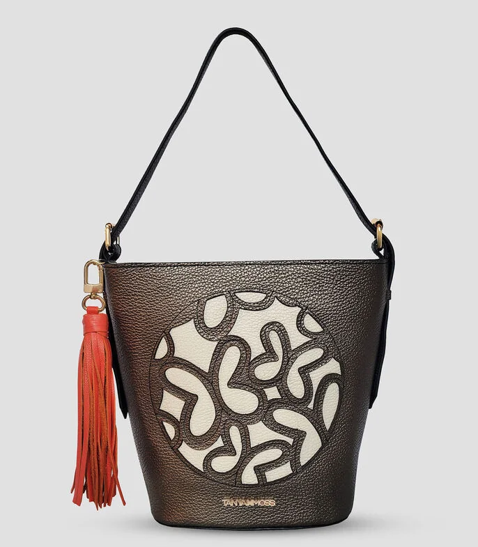 Bolsa tote gris Mujer