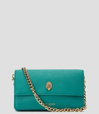 Bolsa crossbody en piel Sloane Soft lisa Mujer