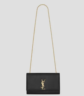 Bolsa crossbody negro en piel Kate granulado Mujer