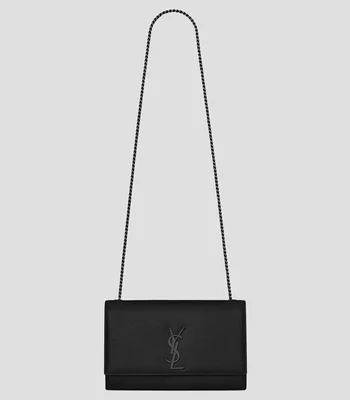Bolsa crossbody Kate en piel negro Mujer