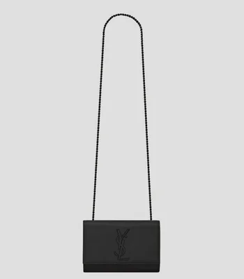 Bolsa mini crossbody negro en piel Kate granulado Mujer