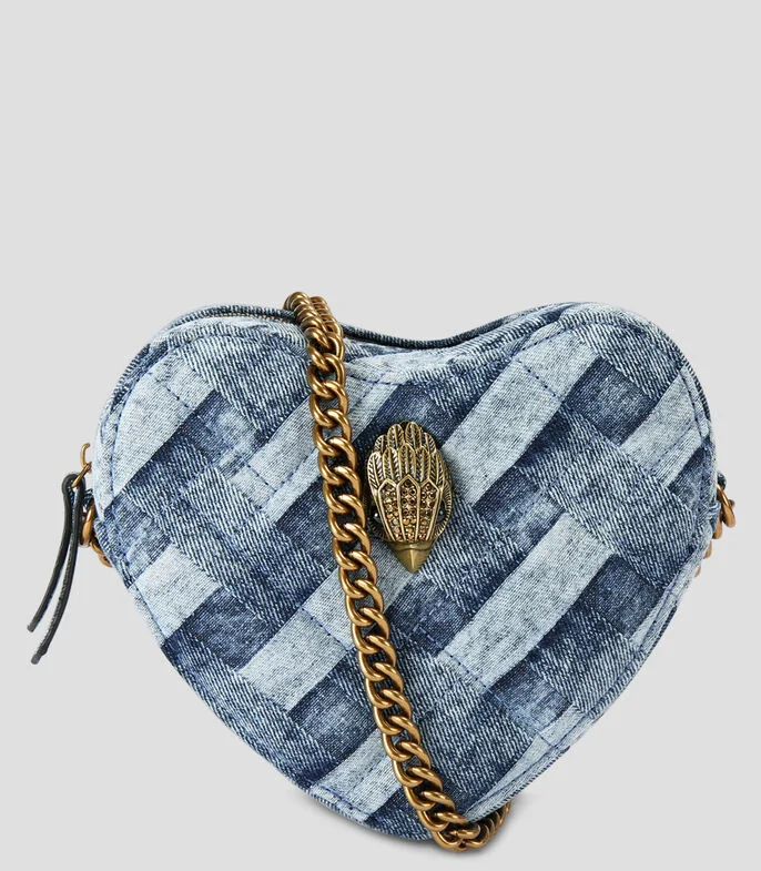 Bolso crossbody corazón Kensington Mujer
