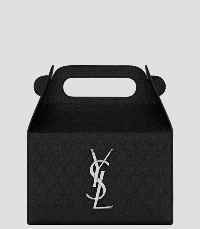 Bolsa pouch en piel Take-Away Box Mujer