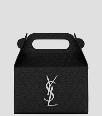 Bolsa pouch en piel Take-Away Box Mujer