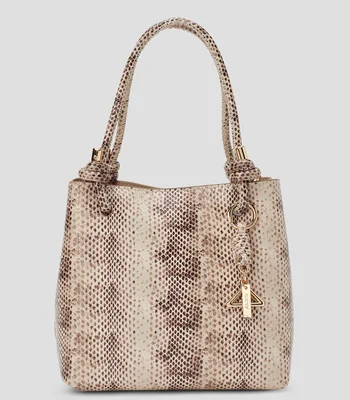 Bolsa bucket Evielily animal skin Mujer