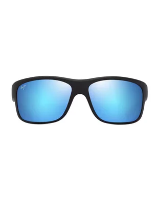 Lentes de Sol Maui Jim Negro B815-02 para Hombre
