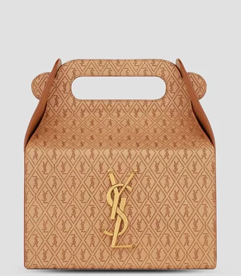 Bolsa pouch en piel Take-Away Box monogram Mujer