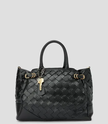 Bolsa Tote en piel vacuna Heaven Tresse fantasía Mujer