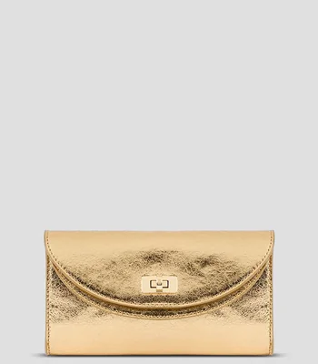 Bolsa pouch en piel Mambo lisa Mujer