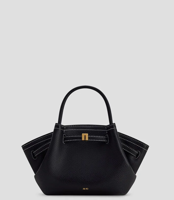 Bolsa tote lisa con detalle texturizado Mujer
