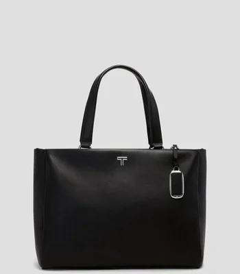Bolsa tote en piel Vail liso Mujer
