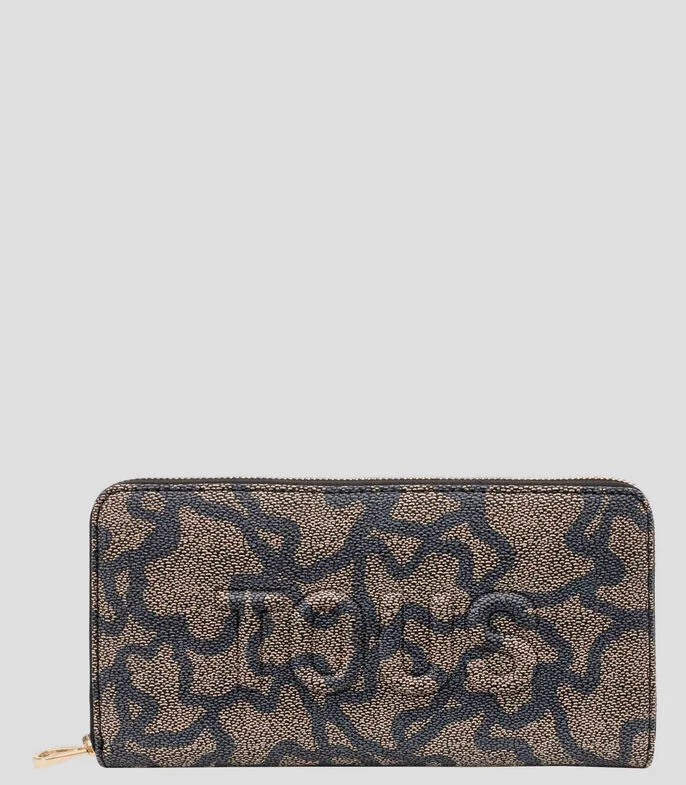 Cartera oro Kaos Icon monogram Mujer
