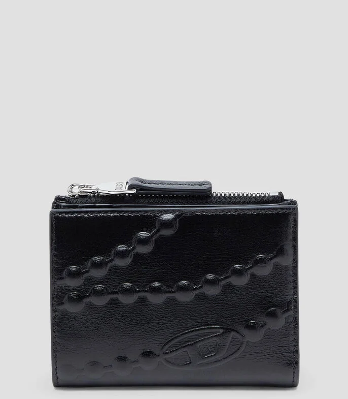 Cartera bifold en piel Pc Monogram liso Mujer