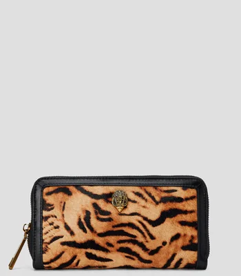 Cartera en piel vacuna Shoreditch animalskin Mujer