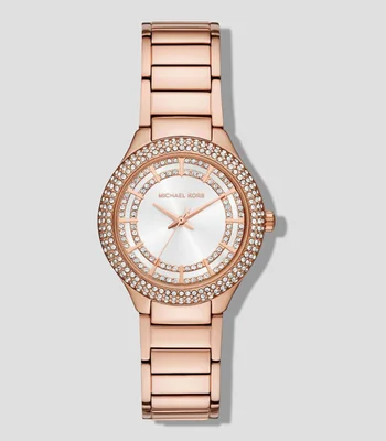 Reloj para Mujer Sylvia Casual Plateado, Oro Rosa
