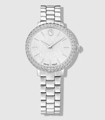 Reloj Unisex Matrix casual, plateado