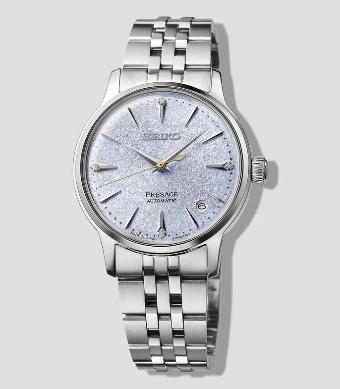 Reloj unisex Presage casual, plateado