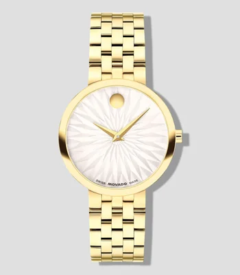 Reloj para Mujer Museum casual dorado