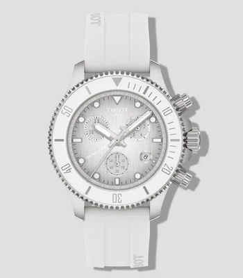 Reloj Unisex Seastar 1000 Deportivo Plateado