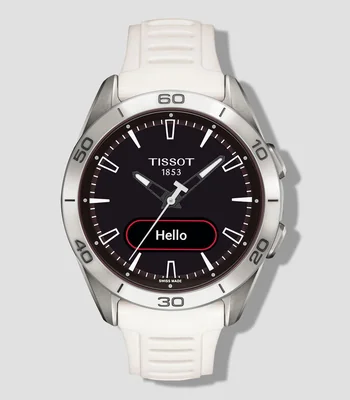 Reloj para Mujer T-Touch Connect Sport Deportivo Plateado
