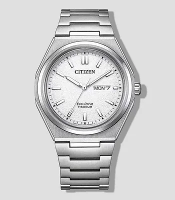 Reloj unisex Luxury Super Titanio, Casual, Plateado