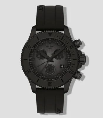Reloj Unisex Seastar 1000 Deportivo Negro