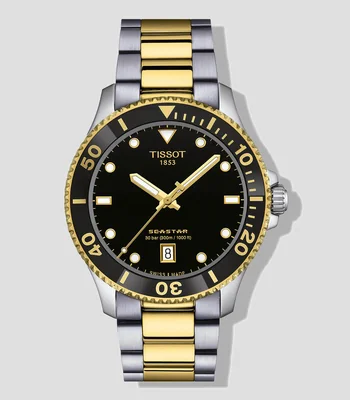 Reloj Unisex T-Sport De Vestir Dorado, Plateado