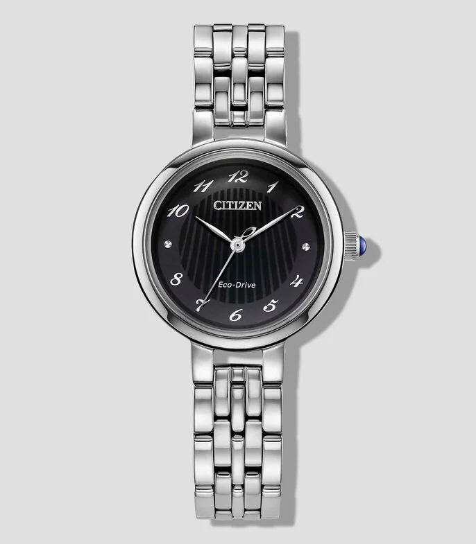 Reloj para Mujer L Classic casual plateado, negro
