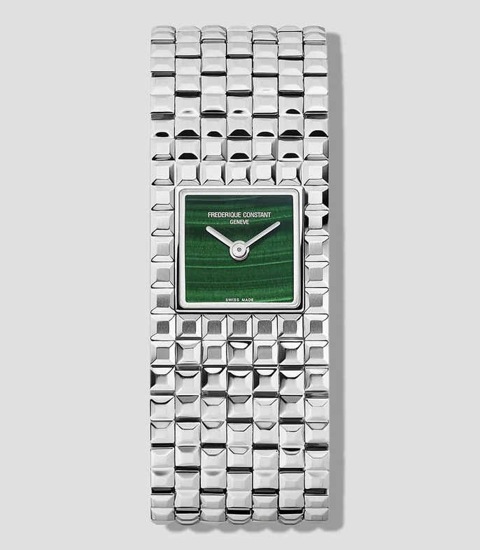 Reloj para Mujer Manchette Casual, Plateado