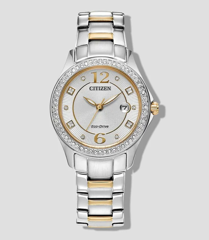 Reloj para Mujer Crystal Casual, Plata