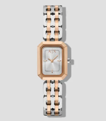 Reloj para Mujer Smart Casual Plateado, Oro Rosa