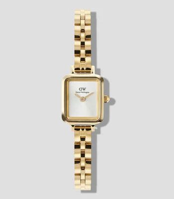 Reloj para Mujer DW Quadro Mini casual blanco