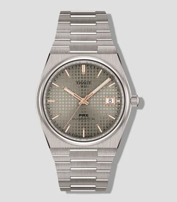 Reloj Unisex PRX casual plateado