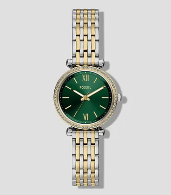 Reloj para mujer Carlie casual, plateado