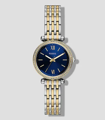 Reloj para mujer Carlie casual plateado