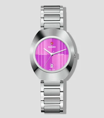 Reloj para mujer DiaStar Original Casual Plateado