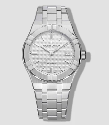 Reloj Unisex Aikon Casual Plateado