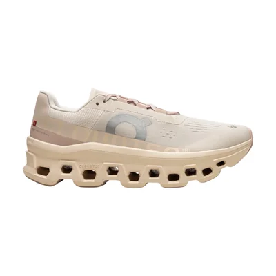 Tenis On Cloud Cloudmonster para mujer color rosa con suela de goma