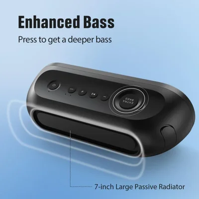 Bocina Bluetooth DOSS SoundBox Pro+ P300 40W IPX6 Púrpura