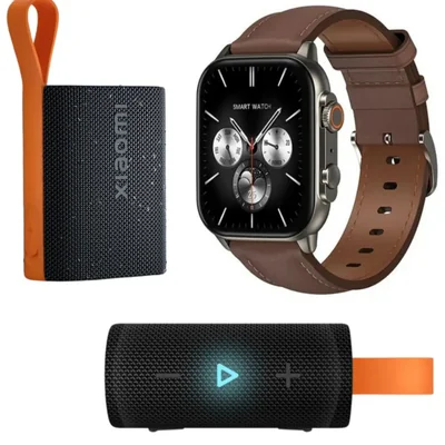 Bocina Xiaomi Sound Pocket con Smartwatch G Tide S5 Pro