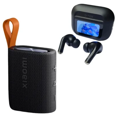 Xiaomi Pocket Bocina Portátil + Audífonos G-Tide Future Pods