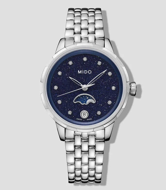 Reloj para Mujer Rainflower Casual Azul