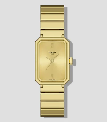 Reloj para mujer SRV casual, dorado