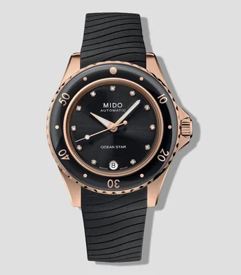 Reloj para Mujer Ocean Star deportivo dorado, negro