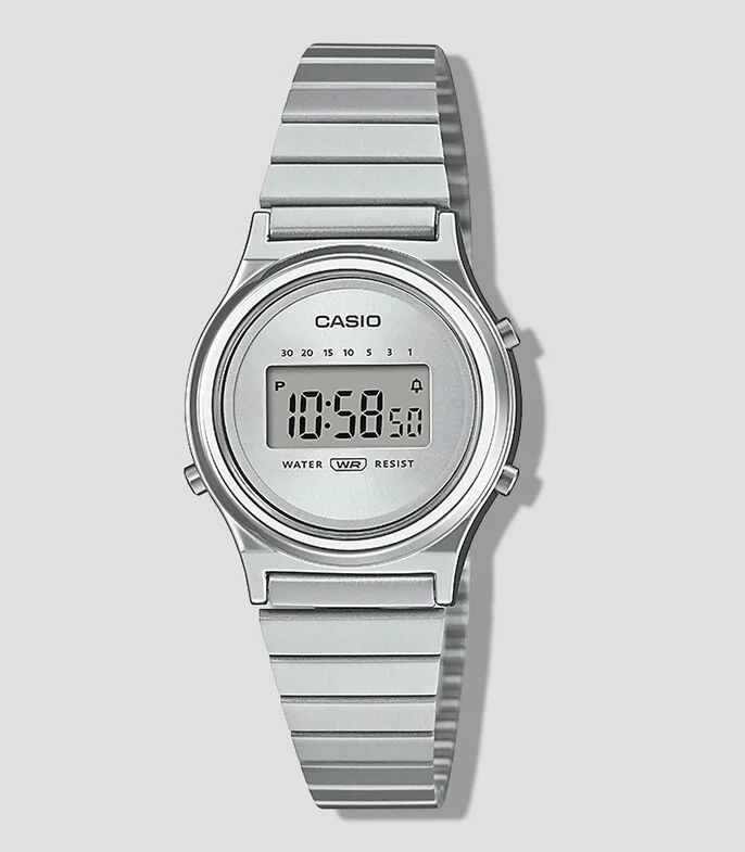 Reloj Unisex Vintage Casual, Plateado