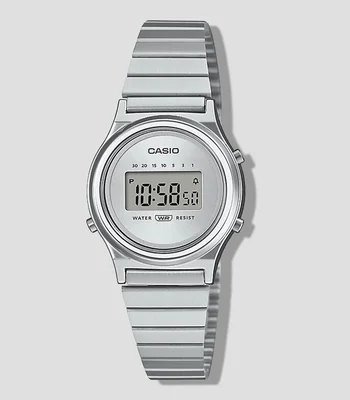 Reloj Unisex Vintage Casual, Plateado