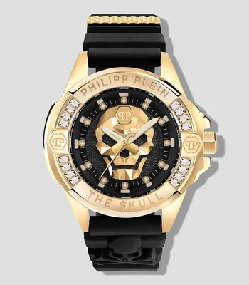Reloj Unisex The Skull 41 mm Casual, Dorado