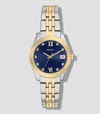 Reloj para mujer Scarlette casual plateado